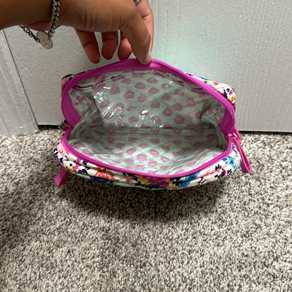Vera Bradley Wildflower Paisley Little Cosmetic Bag - Picture 3 of 4